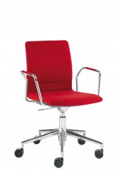 Поворотный пятилучевой стул для офиса Sesta Q2 