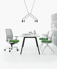 Офисное кресло Sesta Cobra RETE White