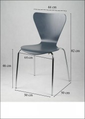 Стул из гнутой фанеры Delta Ivo PS