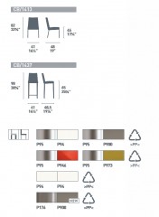 Стул Connubia Graffiti CB/1413