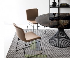 Круглый стол на необычной ноге Calligaris Vortex CS/4108RD 140C