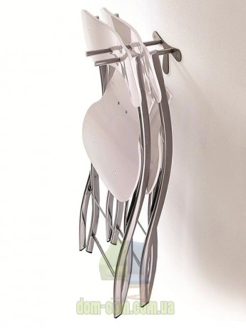 Небольшой прозрачный складной стул Ozzio Italia Opla