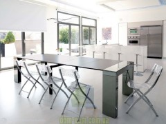 Небольшой прозрачный складной стул Ozzio Italia Opla