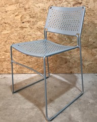 Стул из стали на полозьях Midj Slim