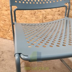 Стул из стали на полозьях Midj Slim