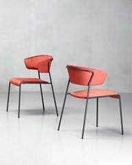 Стул на изящном металлическом каркасе SCAB Design Lisa 2853