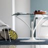 Стеклянный обеденный стол Calligaris Acacia CS/4071-V 120