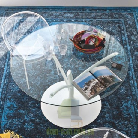 Стеклянный обеденный стол Calligaris Acacia CS/4071-V 120