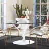 Стеклянный обеденный стол Calligaris Acacia CS/4071-V 120