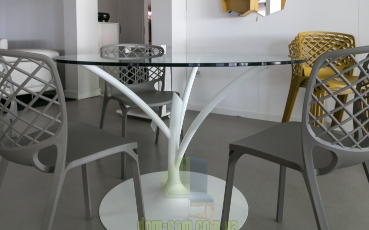 Стеклянный обеденный стол Calligaris Acacia CS/4071-V 120