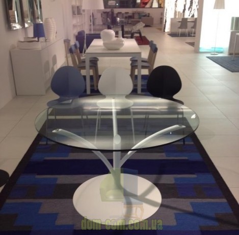 Стеклянный обеденный стол Calligaris Acacia CS/4071-V 120