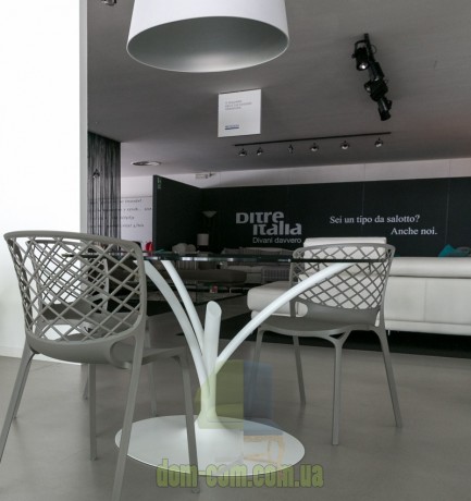 Стеклянный обеденный стол Calligaris Acacia CS/4071-V 120