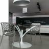 Стеклянный обеденный стол Calligaris Acacia CS/4071-V 120