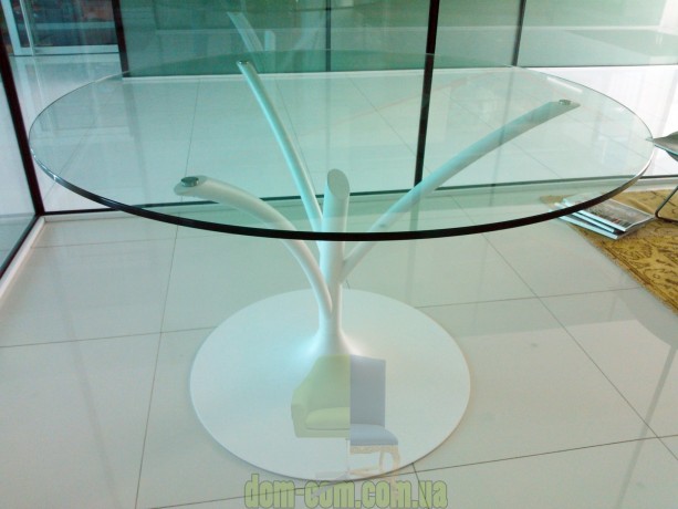 Стеклянный обеденный стол Calligaris Acacia CS/4071-V 120