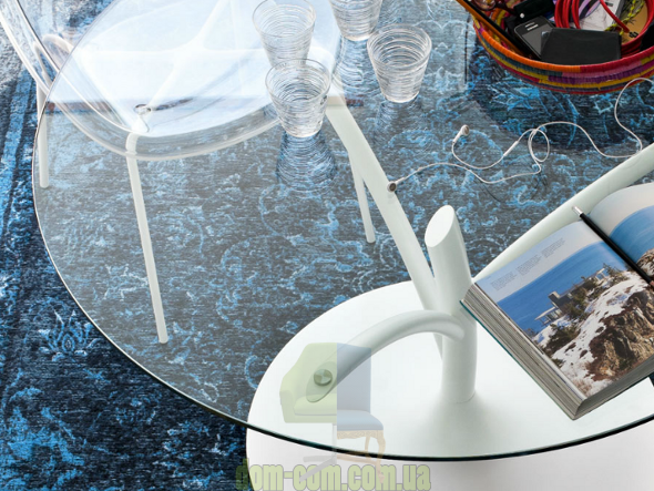 Стеклянный обеденный стол Calligaris Acacia CS/4071-V 120