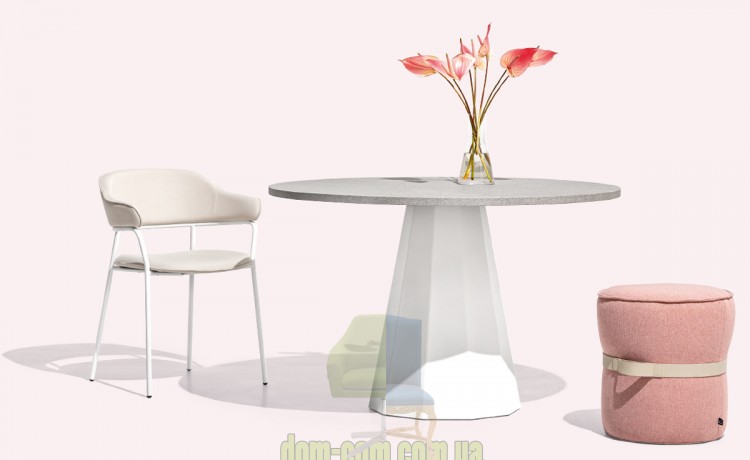 Металлический стул с подлокотниками и мягкой спинкой Connubia Signorina CB/2111