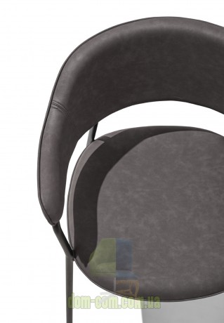 Металлический стул с подлокотниками и мягкой спинкой Connubia Signorina CB/2111