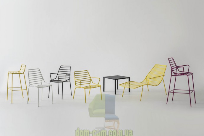 Легкий практичный шезлонг  Gaber LINK 