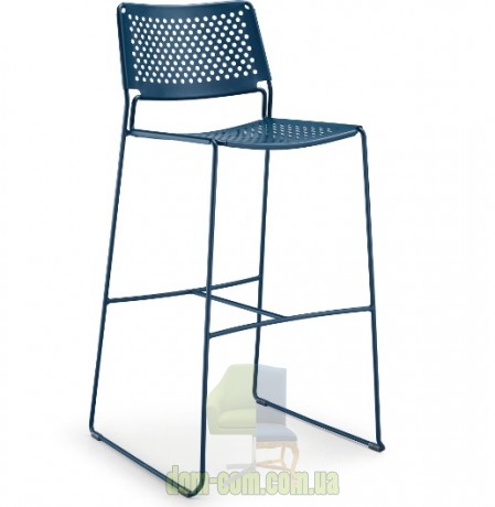 Барный стул из стали на полозьях Midj Slim