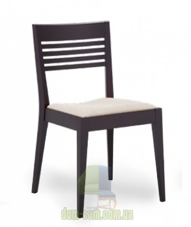 Деревянный стул с деревянной спинкой Cizeta Blios 185 SE