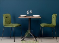 Изящный стул с каркасом под латунь SCAB Design Alice Pop 2673