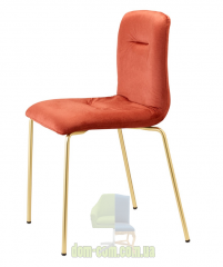 Изящный стул с каркасом под латунь SCAB Design Alice Pop 2673