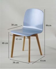 Стул из гнутой фанеры Delta Iveta RW