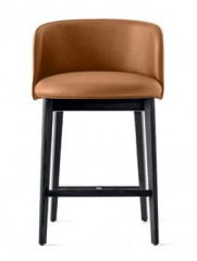 Элегантный полубарный стул с удобной спинкой Abrey Calligaris CS2042