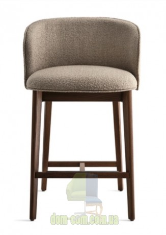 Элегантный полубарный стул с удобной спинкой Abrey Calligaris CS2042