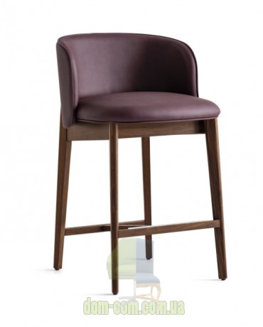 Элегантный полубарный стул с удобной спинкой Abrey Calligaris CS2042
