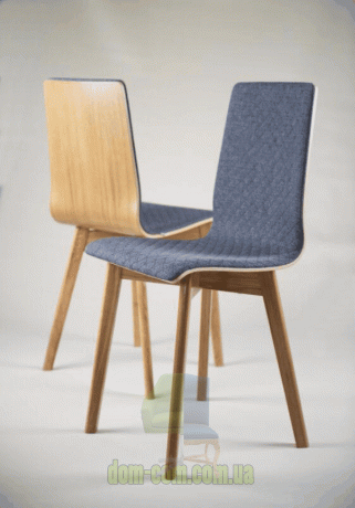 Стул из гнутой фанеры Delta Luka Soft RW