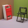 Складной стул из полипропилена Pedrali Enjoy 460