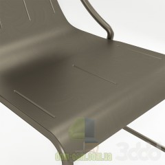 Стильный металлический стул Midj Ola