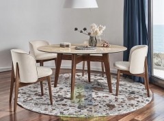 Нераскладной стол с круглой столешницей Abrey Calligaris CS4127-FD