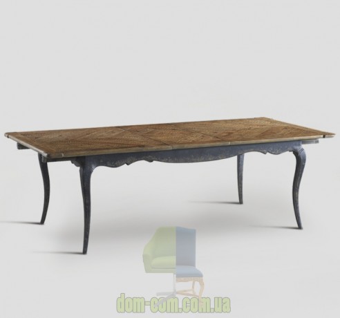 Классический раскладной стол в витанжной отделке Dialma brown DB002924