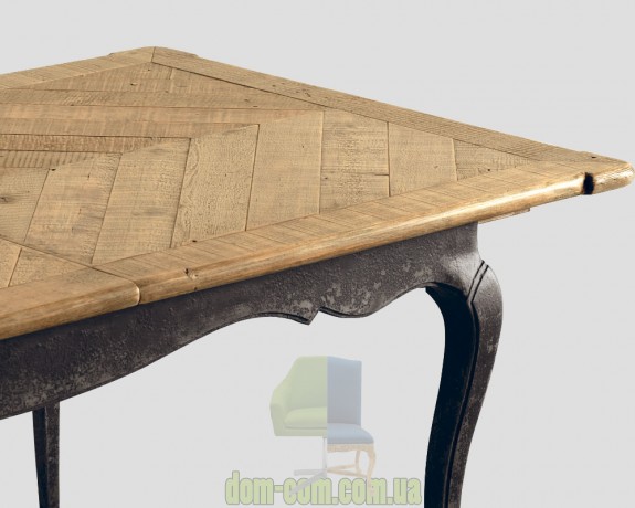 Классический раскладной стол в витанжной отделке Dialma brown DB002924