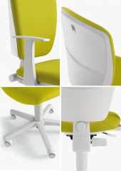 Красивое офисное кресло Sesta Hola Grey