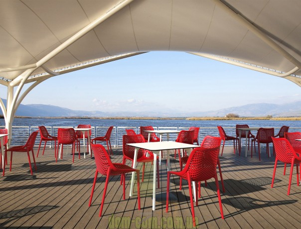 Сетчатый стул из пластика Air JMS Siesta 014