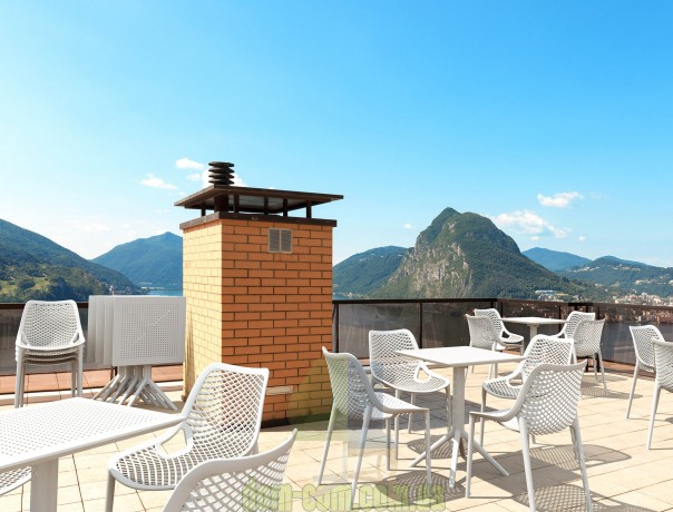 Сетчатый стул из пластика Air JMS Siesta 014