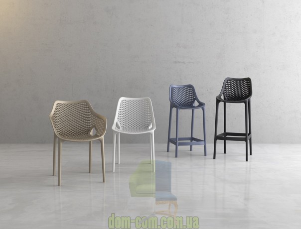 Сетчатое кресло из пластика Air JMS Sesta 007