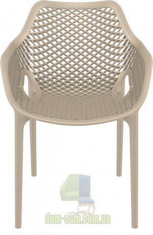 Сетчатое кресло из пластика Air JMS Sesta 007