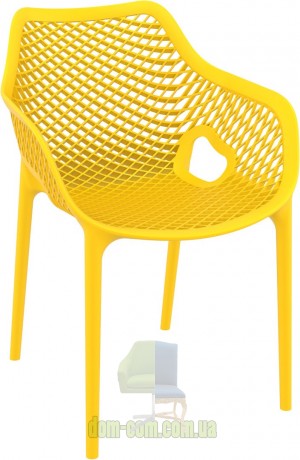 Сетчатое кресло из пластика Air JMS Sesta 007