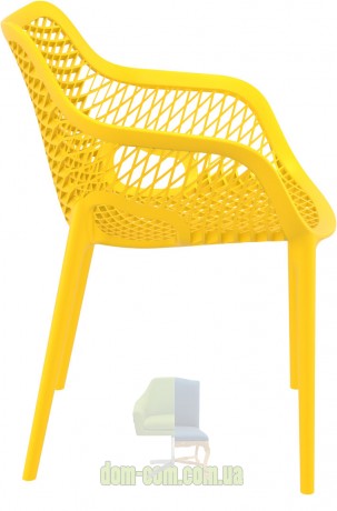 Сетчатое кресло из пластика Air JMS Sesta 007