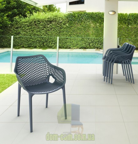 Сетчатое кресло из пластика Air JMS Sesta 007