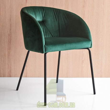 Небольшое мягкое кресло на металлических ножках Сonnubia Rosie CB/1901