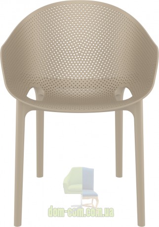 Штабелируемое кресло Sky Pro 151 Siesta бежевый