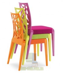 Стул с оригинальной спинкой Cizeta Sendy 152 C SE