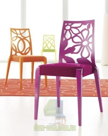 Стул с оригинальной спинкой Cizeta Sendy 152 C SE