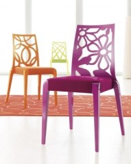 Стул с оригинальной спинкой Cizeta Sendy 152 C SE