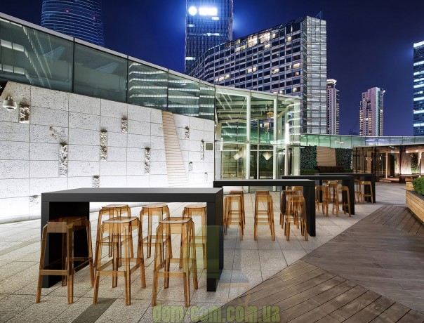 Барный табурет из поликарбоната Fox JMS Siesta 037